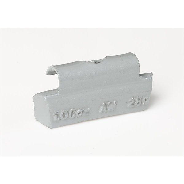 Plombco 125 oz AW style Plasteel clipon weight PLO10537